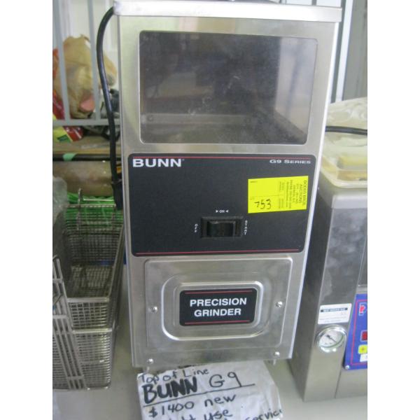 BUNN G9 SERIES PRECISION COFFEE GRINDER