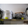 Image 2 : LG. LOT OF CAKE BASE ROUNDS - SILVER, BLACK & WOOD COLOR