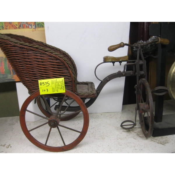 WICKER TRICYCLE