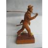 Image 2 : WEST COAST PIONEERS CARVED FIGURINE BY ELMER SCHULTER