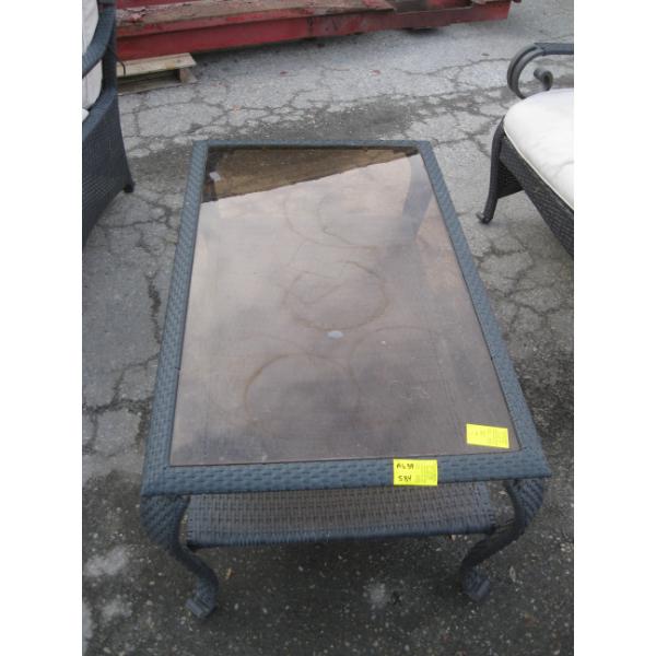 MATCHING PATIO COFFEE TABLE