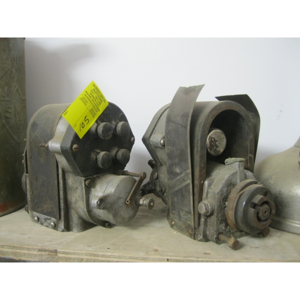 2 VINTAGE MAGNETOS