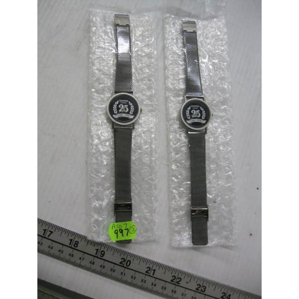 2 TOYOTA WATCHES