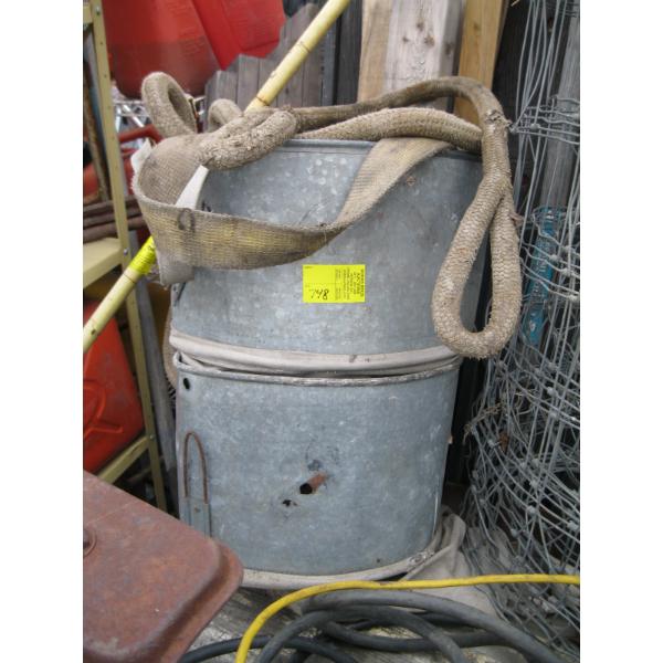 2 PICKER'S BASKETS & A SLING