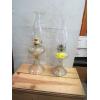 Image 1 : 2 OIL LANTERNS W/CHIMNEYS
