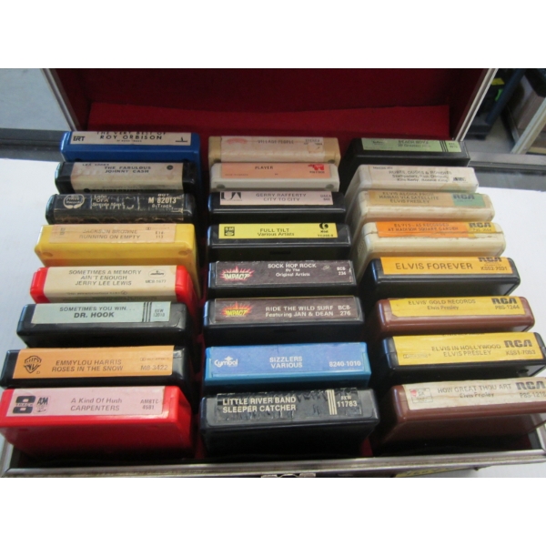 CASE OF 8 TRACKS