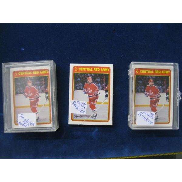 BOX OF ASST. HOCKEY CARDS