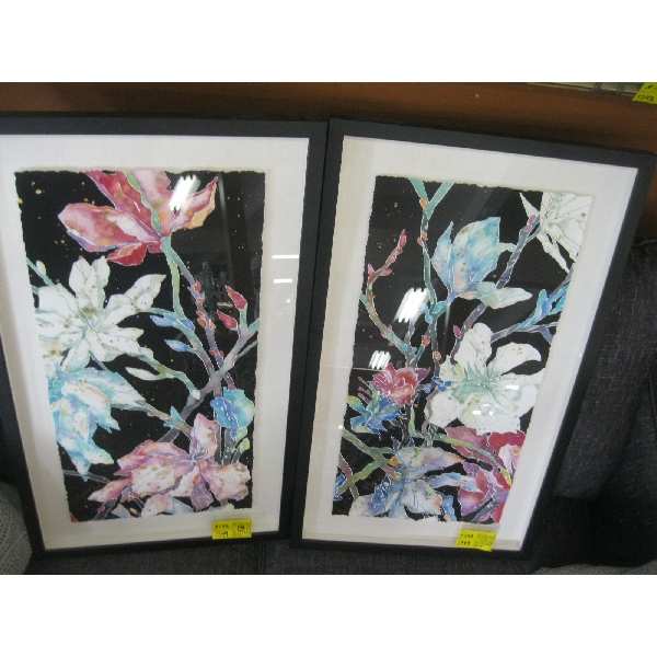 PAIR OF SIGNED PRINTS 