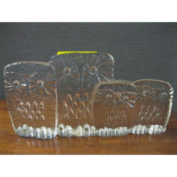 DON SHEPHERD BLENKO CHALET ICEFLOE 4 OWL SCULPTURE - "AS IS"