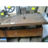 Image 2 : WOODEN CUBBYHOLE CABINET W/SLOPED HINGED TOP