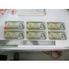 Image 1 : 6 - 1973 $1 BILLS