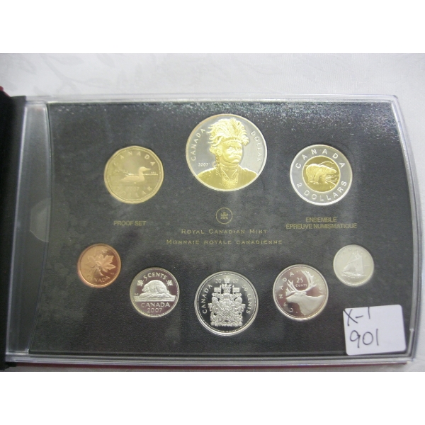 2007 ROYAL CDN MINT PROOF COIN SET