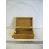 Image 1 : VINTAGE WOOD MARQUETRY INLAID TRINKET BOX
