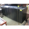 Image 1 : 4 DOOR BLACK CABINET UNIT