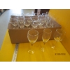 Image 2 : 2 FLATS OF WINEGLASSES, MARTINI GLASSES, ETC.