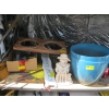 Image 1 : MISC. GARDEN ITEMS: PLANTER, FIGURINES, ETC.