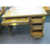 Image 6 : 4 DRAWER OAK OFFICE DESK