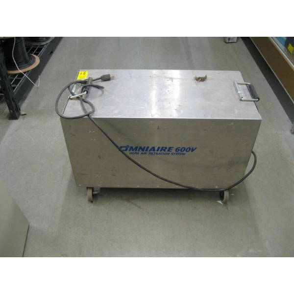 OMNI AIR 600V HEPA AIR FILTRATION SYSTEM