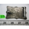 Image 2 : SILVER NAVAJO BELT BUCKLE, NO MARKINGS