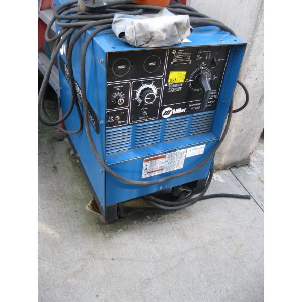 MILLER SHOPMASTER 300 AC DC WELDER W/ASST. CABLES 