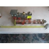 Image 1 : TIN TRAIN ENGINE & FIRE HOUSE METAL TOWER