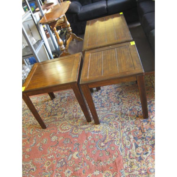 3 PIECE COFFEE TABLE & END TABLE SET