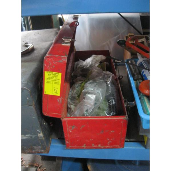 RED TOOLBOX & CONTENTS