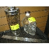 Image 1 : MARTINI SHAKER & A SKULL BOTTLE