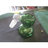 Image 2 : 6 GREEN GLASS PIPES