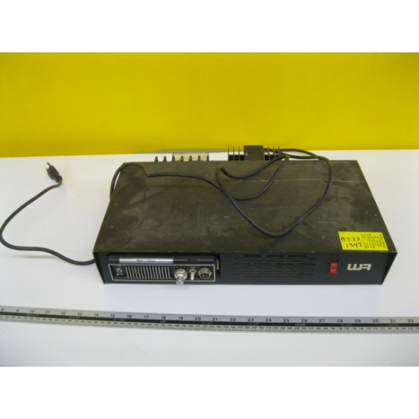VHF RADIO BASE STATION W/RADIO - MISSING MICROPHONE