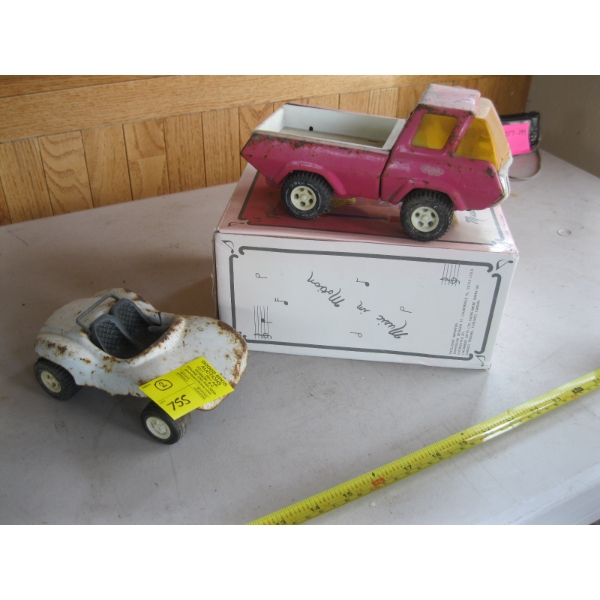 TONKA DUNE BUGGY & TONKA PICK UP DUNE BUGGY & MUSIC BOX