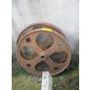 Image 1 : PAIR OF CAST IRON WHEELS