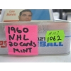 Image 3 : 20 - 1960 NHL CARDS