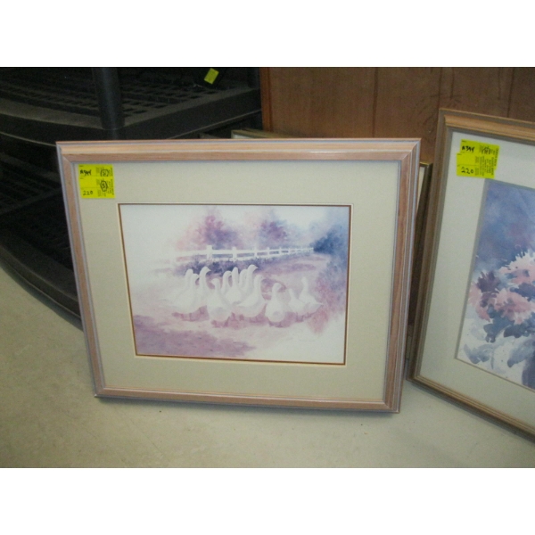 3 FRAMED PICTURES