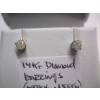 Image 3 : 14KT DIAMOND EARRINGS (APPROX. .15CTW EACH)