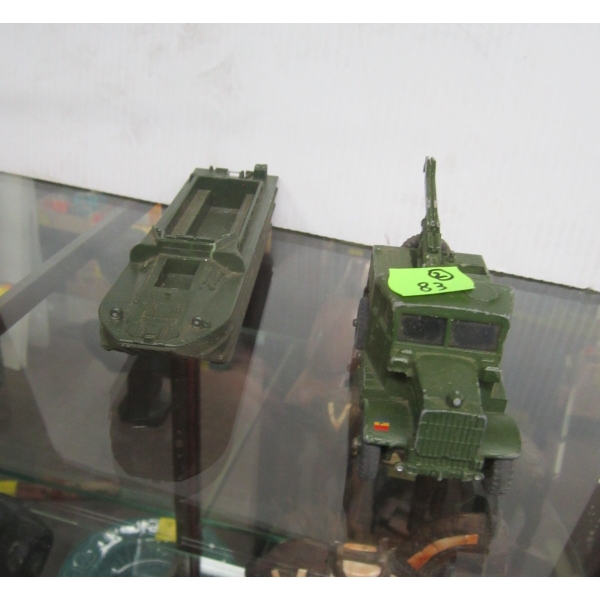 2 DINKY ARMY VEHICLES