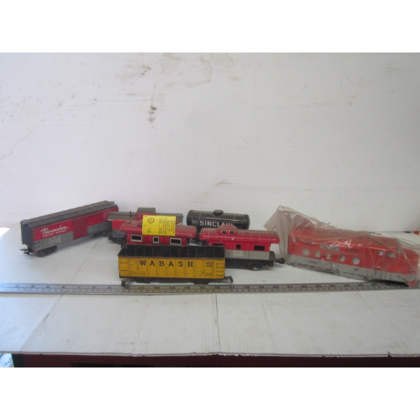 7 TRAIN CARS