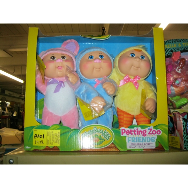 NEW CABBAGE KIDS PETTING ZOO FRIENDS