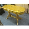 Image 1 : OVAL OAK HALL TABLE
