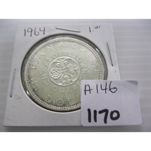 1964 CDN SILVER $1