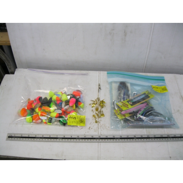 2 BAGS OF ASST. FISHING LURES
