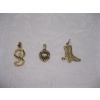 Image 3 : 3 - 10 KT CHARMS/PENDANTS, 2.8G