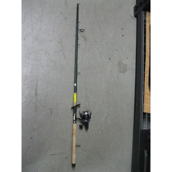 TROPHY GRAPHITE 9.5' SPINNING ROD W/CHIMANO R40 REEL