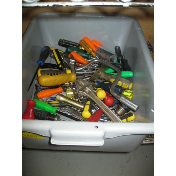 MISC. SCREWDRIVERS, CRESCENT WRENCHES, ETC.