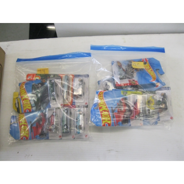 6 NEW MATCHBOX/HOT WHEELS CARS & 6 NEW HOT WHEELS CARS/MOTORCYCLES