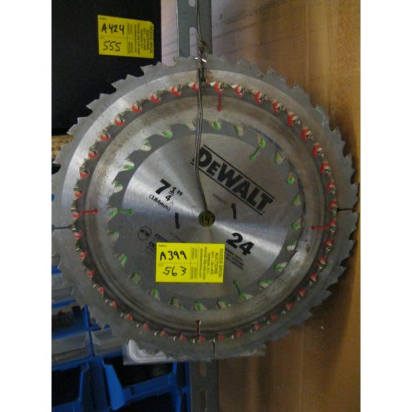 BUNDLE OF ASST. SAWBLADES
