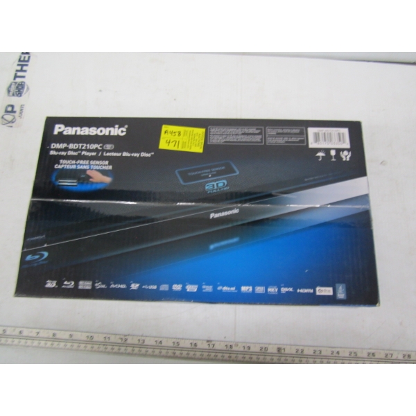 PANASONIC BLUE RAY DVD PLAYER - NEW IN BOX