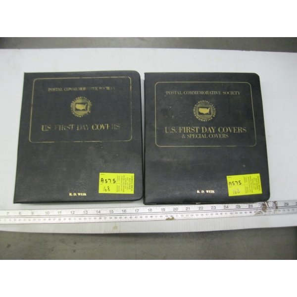 2 BINDERS OF ASST. STAMPS