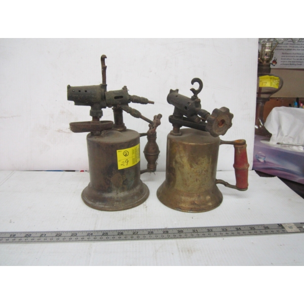 2 PLUMBER'S TORCHES