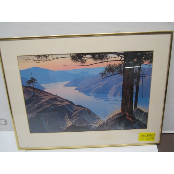 FRAMED PRINT BY REVILL